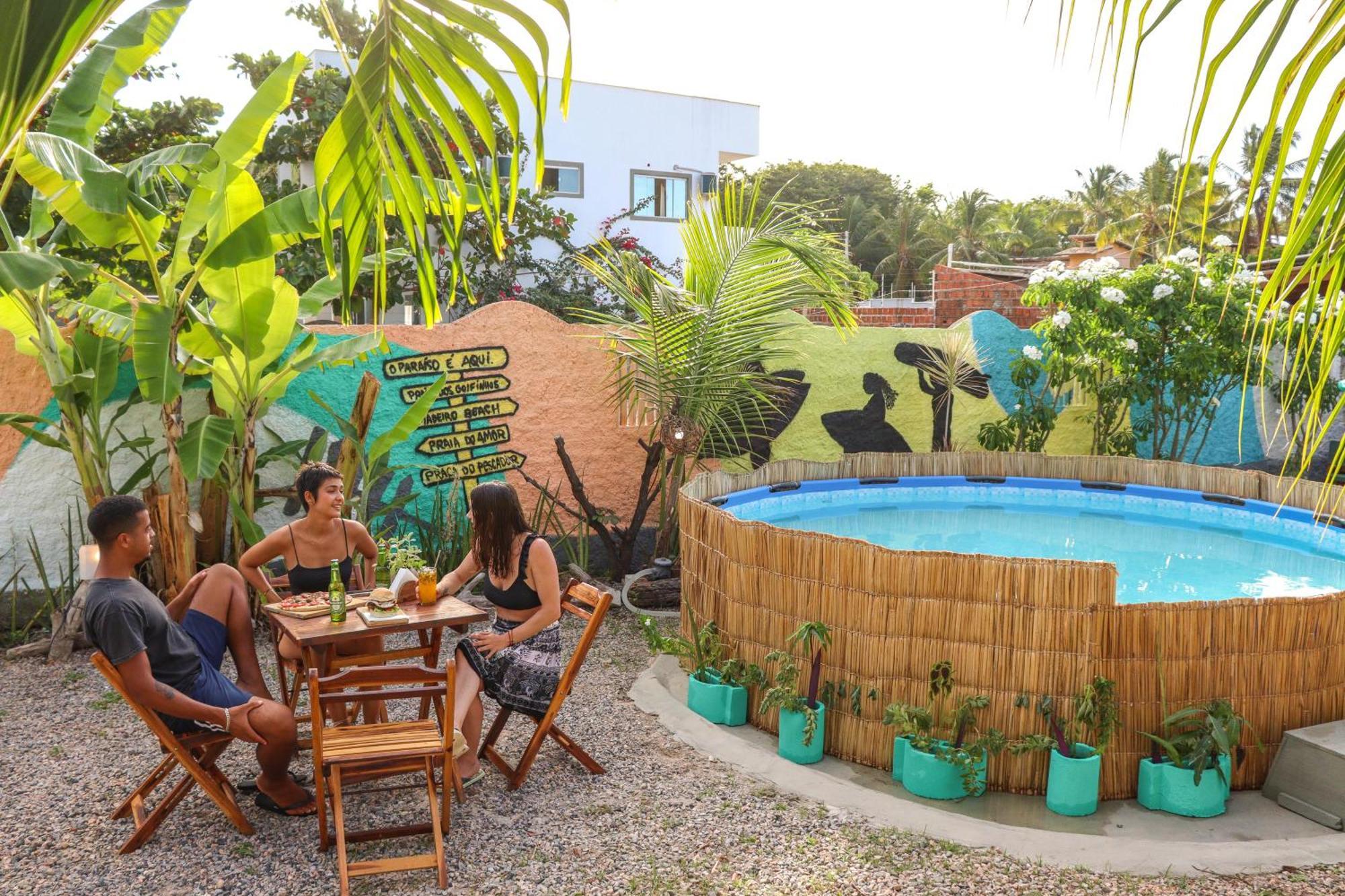 Back To The Beach Hostel - Pipa Praia de Pipa Bagian luar foto