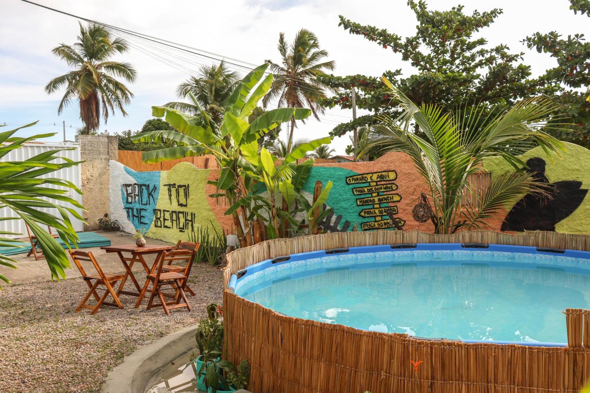 Back To The Beach Hostel - Pipa Praia de Pipa Bagian luar foto
